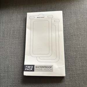Hiearcool IPX8 Waterproof Phone Pouch 2-Pack